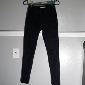 Levi's black jeans